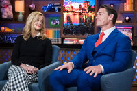 Laura Linney and John Cena