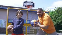 Forward Roll and Basketball