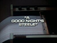A Good Night's Steele