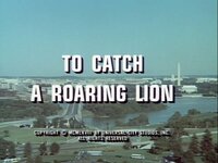 To Catch a Roaring Lion