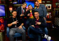 Mike 'The Situation', Pauly D, Vinny & Ronnie from Jersey Shore