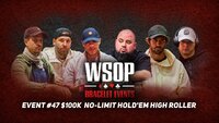 Event #47 $100K No-Limit Hold'em High Roller