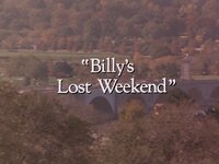 "Billy's Lost Weekend"