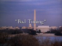 "Bad Timing"