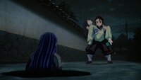 Swordsman Accompanying a Demon