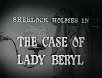 The Case of Lady Beryl