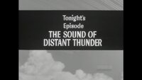 The Sound of Distant Thunder