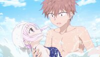 Kashiwada-san and Oota-kun and the Pool