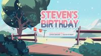 Steven's Birthday