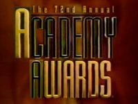 The 72nd Annual Academy Awards