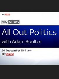 All Out Politics with Adam Boulton