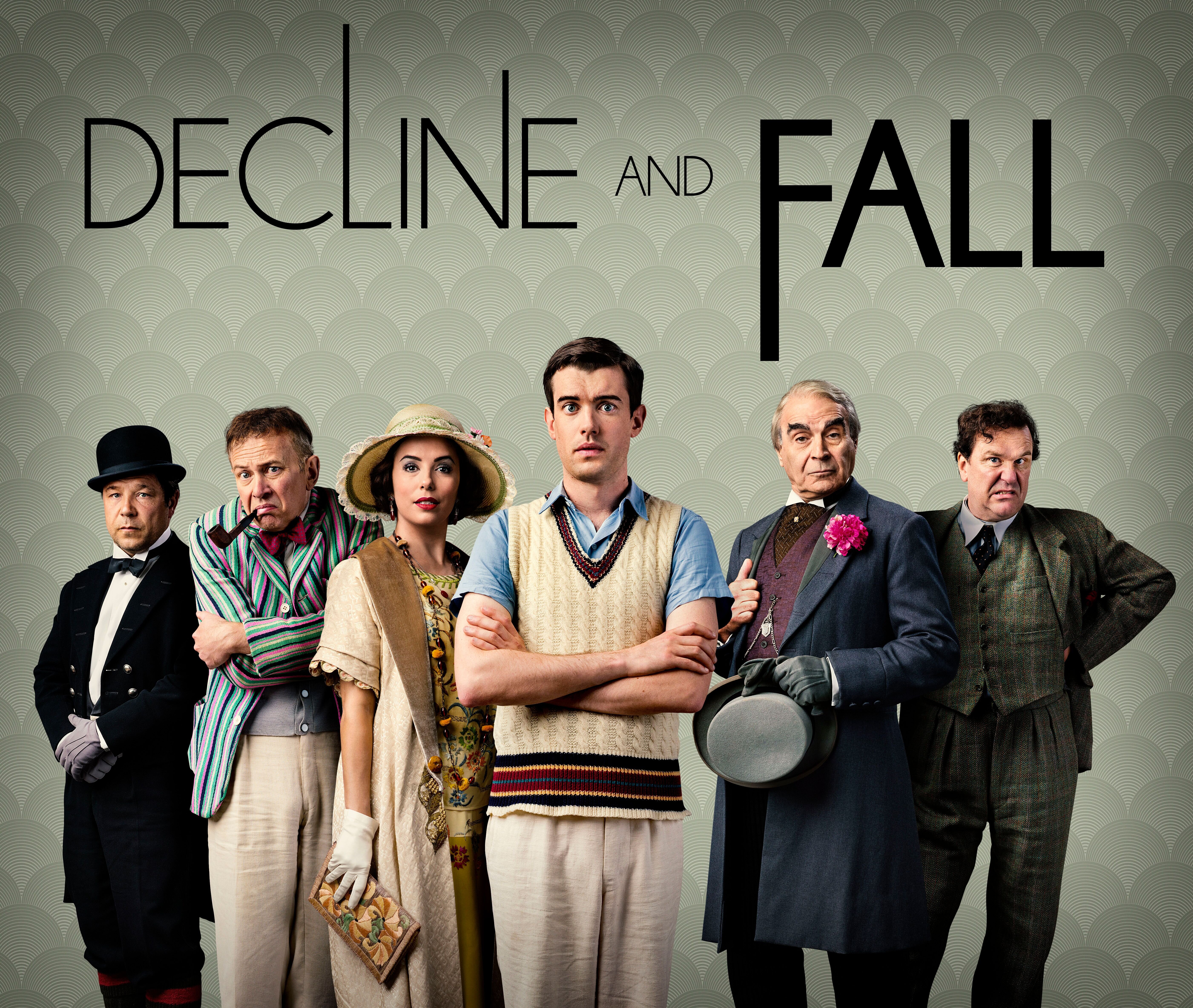 British tv. British TV Series. Decline and Fall. Decline and Fall TV Series. Britain TV show.