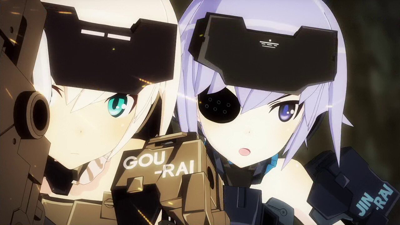 Frame Arms Girl S1 E05 – The Architect Is Activated / The Errand Race