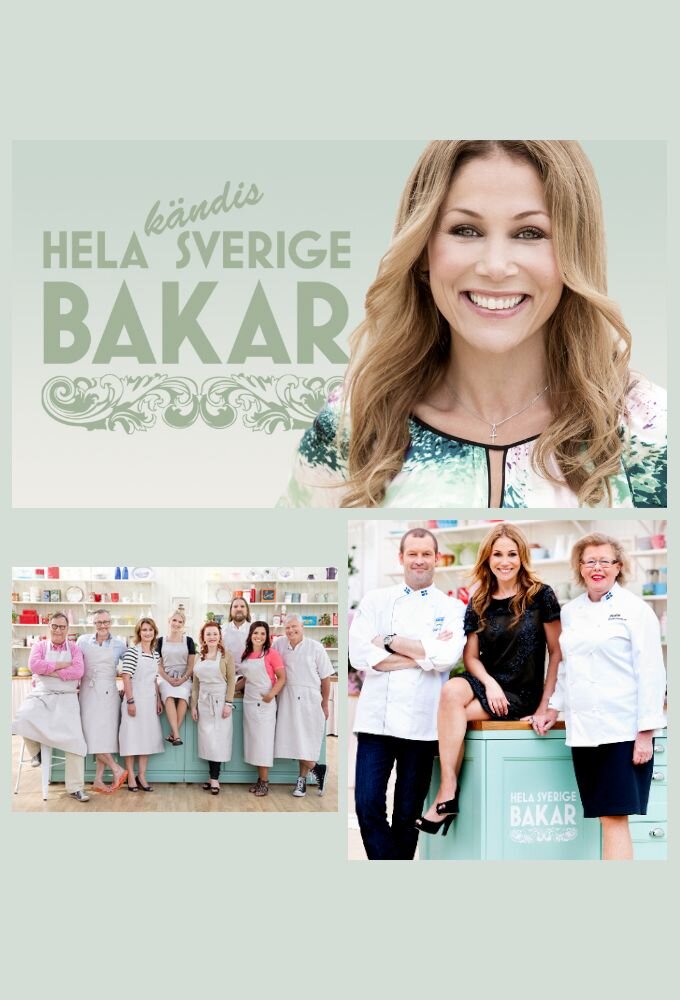Hela kändis Sverige bakar poster