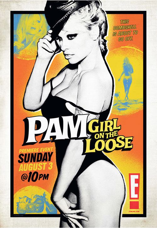 Pam: Girl on the Loose – official series poster, E!
