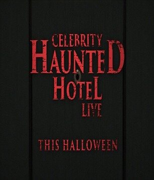 Celebrity Haunted Hotel Live: Do Not Disturb – official series poster, U&W