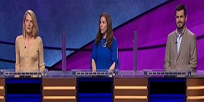 Nan Bauer Vs. Kristina Witzling Vs. Rod Swain, show # 7552. - Jeopardy ...