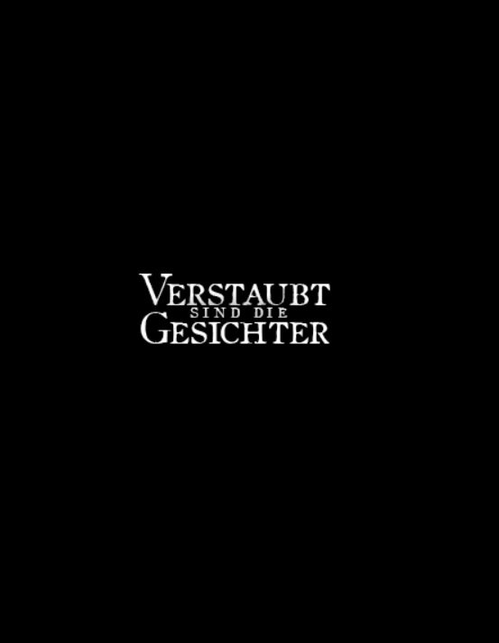 Verstaubt sind die Gesichter poster