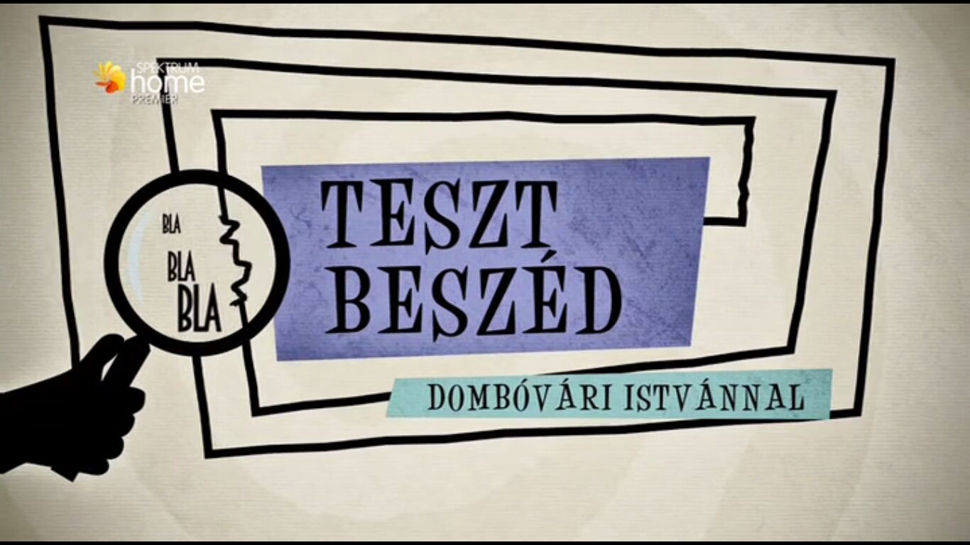 Tesztbeszéd poster