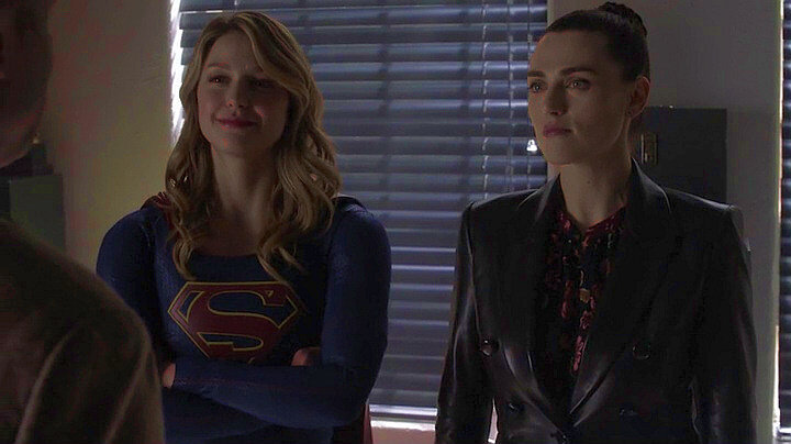 Melissa Benoist, Katie McGrath, Supergirl S04E18