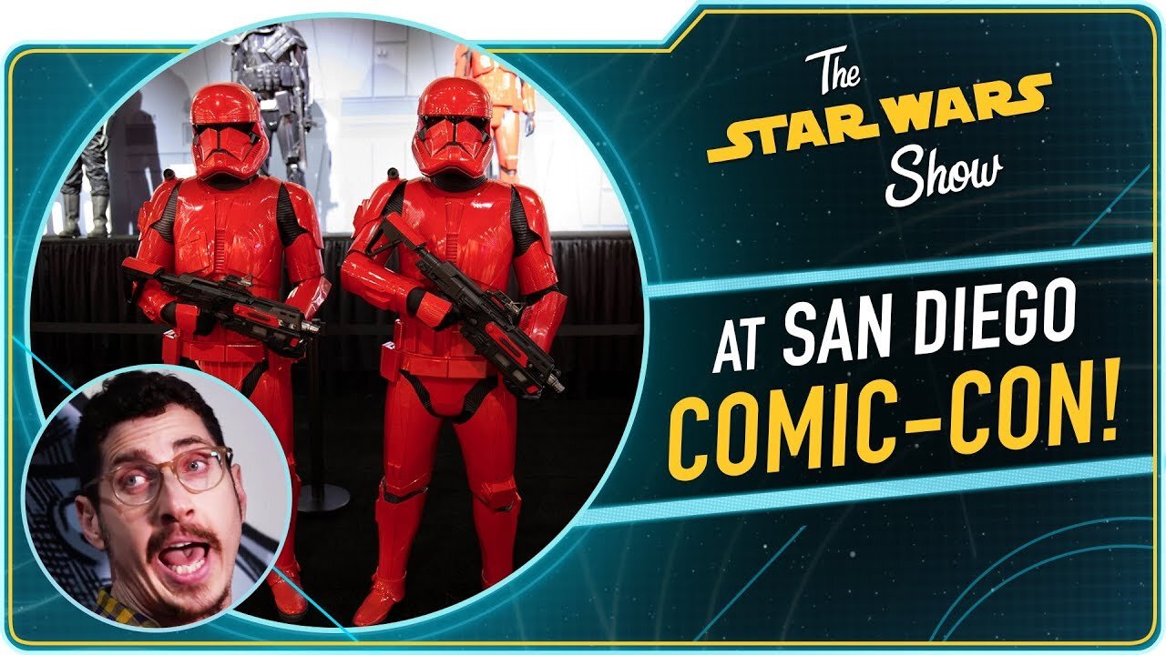 The Star Wars Show S4 E25 – We Brushed Kylo Ren's Hair at San Diego Comic-Con