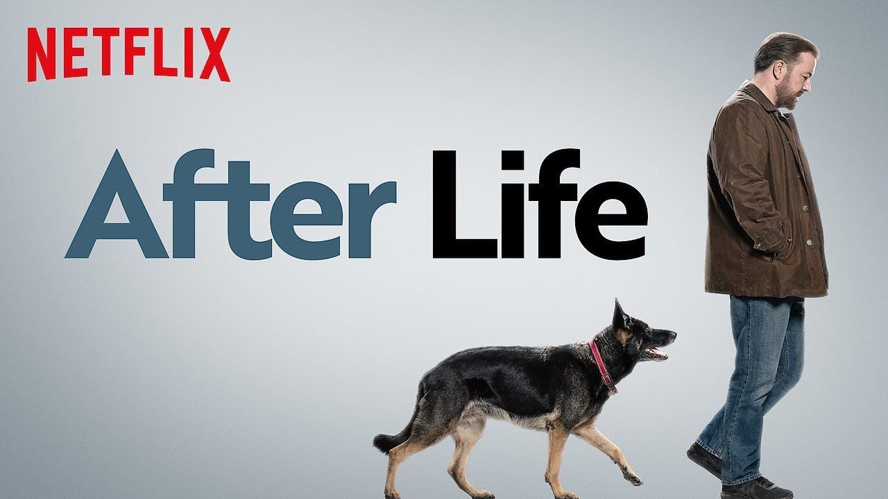 Year after life. Afterlife Netflix. Ricky Gervais Afterlife.