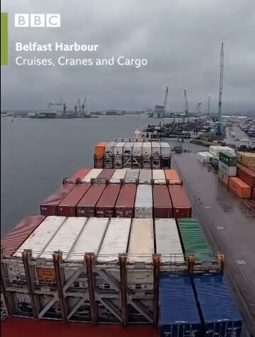 Belfast Harbour: Cruises, Cranes & Cargo poster