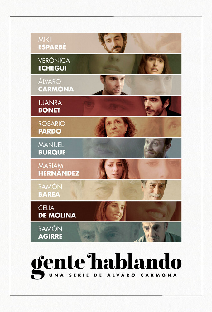 Gente hablando poster