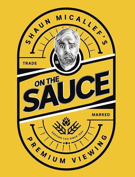 Shaun Micallef's on the Sauce – official series poster, ABC