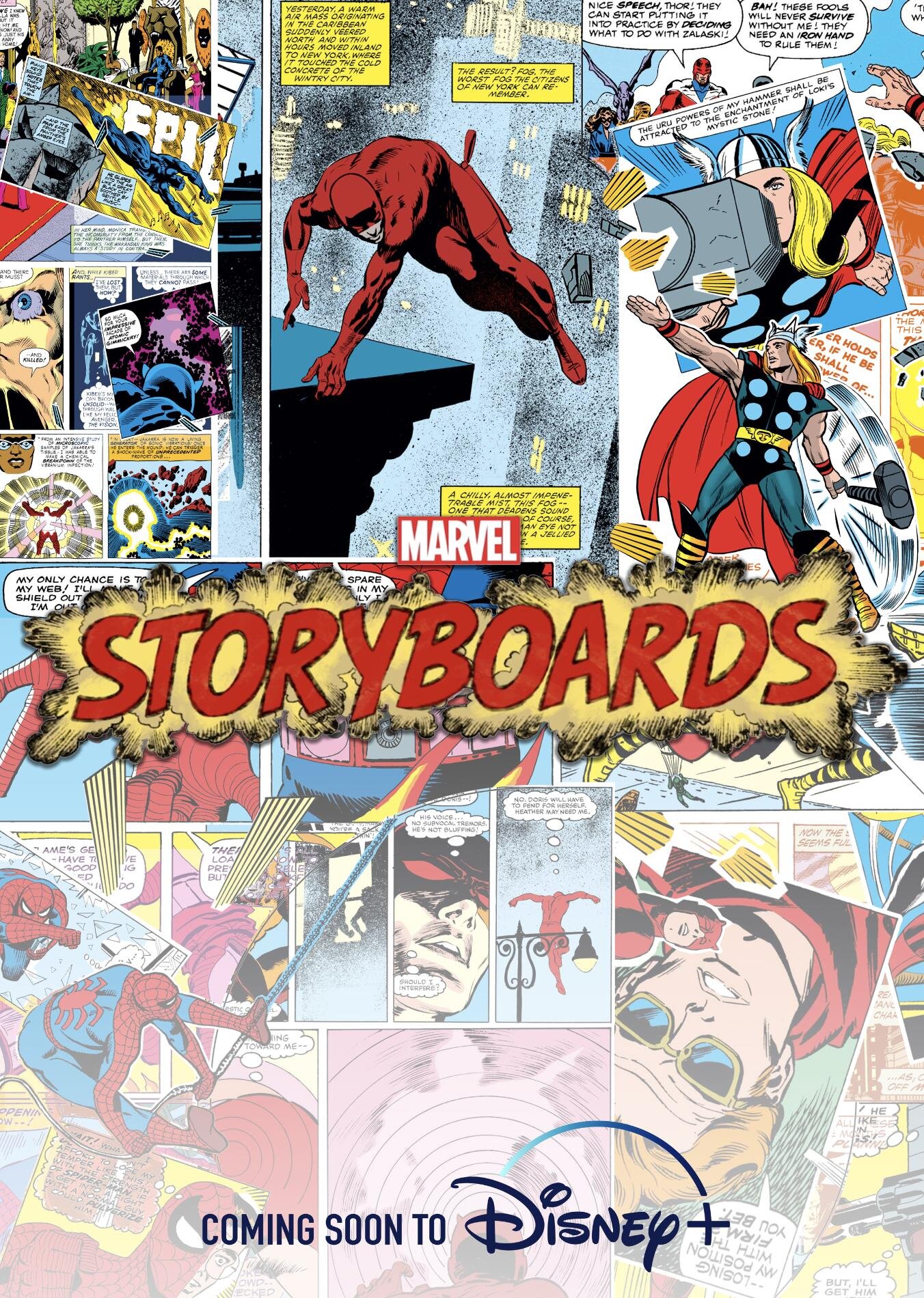 Marvel's Storyboards – official series poster, YouTube