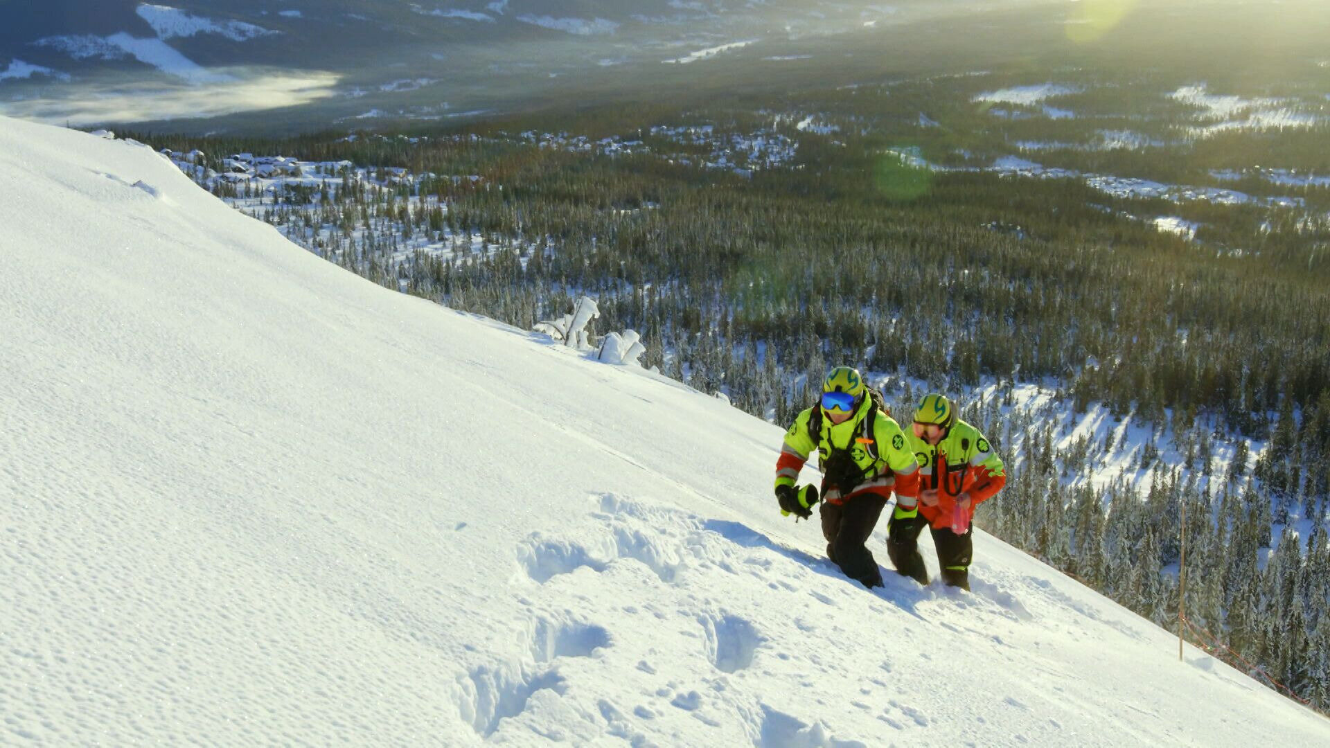 Mye snø