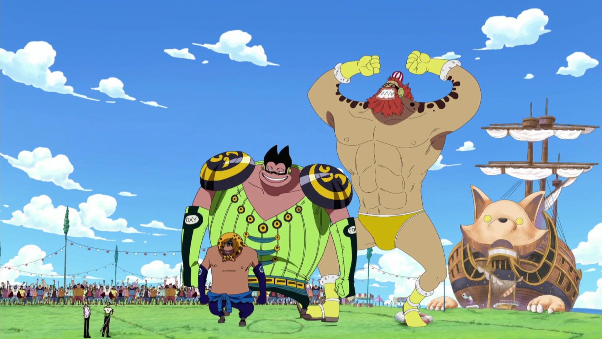 Foxy the Silver Fox! A Violent Interference - One Piece 4x04 | TVmaze