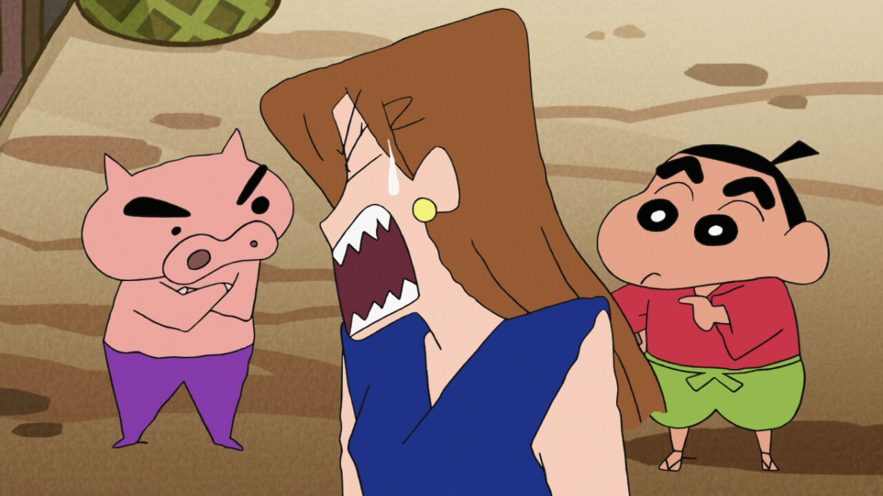 Crayon Shin-chan S2016 E14 – Gathering Things to Wash / The Adventures of Buriburizaemon: The Flashing Chapter