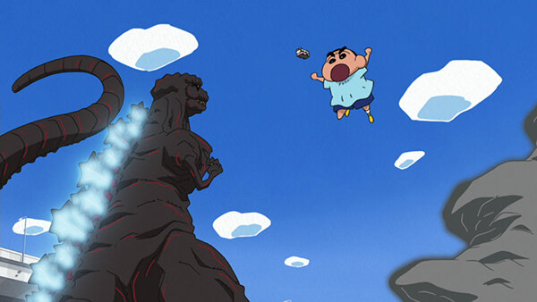 Crayon Shin-chan S2016 E20 – Did You See Me?! / Shinnosuke VS Shin Godzilla
