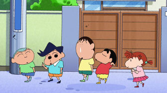 Crayon Shin-chan S2014 E18 – Wandering Defense Corps / Sales Lady of Hell Returns