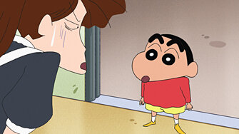 Crayon Shin-chan S2014 E25 – Going to Women School's School Festival / Want to Hear a Rare Voice
