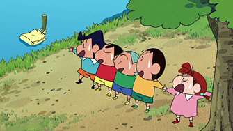 Crayon Shin-chan S2014 E26 – Chase Nene-chan's Eco Bag! / Putting Toys Away