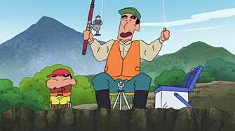 Crayon Shin-chan S2014 E27 – Daddy and Surf Fishing / Where did the Manuscript go!?