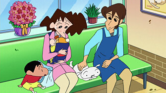 Crayon Shin-chan S2015 E04 – Thank You Very Dog / Kazama-kun and Shopping