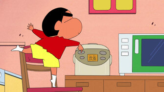 Crayon Shin-chan S2012 E07 – Cooking Rice / Large Profit 20th Anniversary Movie