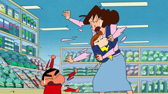 Crayon Shin-chan S2012 E12 – Two-thousand Yen Lottery / Aim For the Shutter Chance