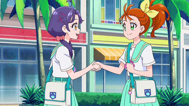 Tropical-Rouge! Pretty Cure S1 E03 – Believe Yourself. Super Cute Cure Coral!