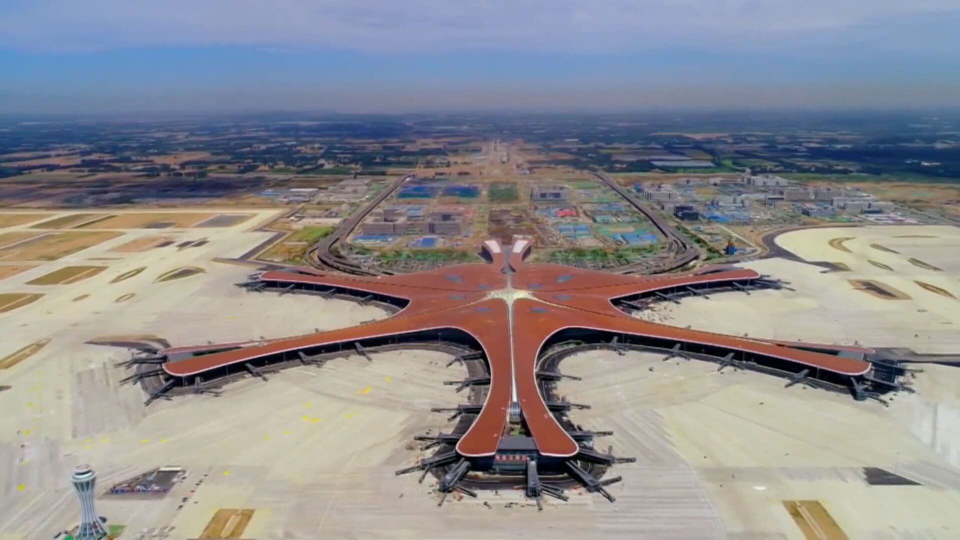 Big bigger biggest airport. Dubai begins Construction of the World's largest Airport.