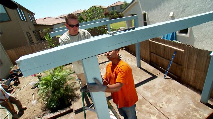 Yard Crashers S3 E11 – Caribbean Cabana Backyard