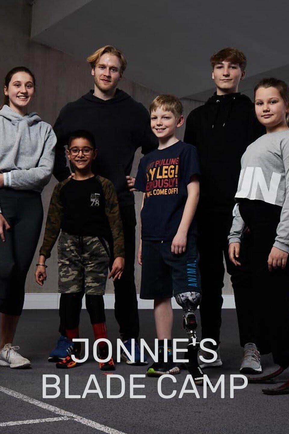 Jonnie's Blade Camp – official series poster, Channel 4