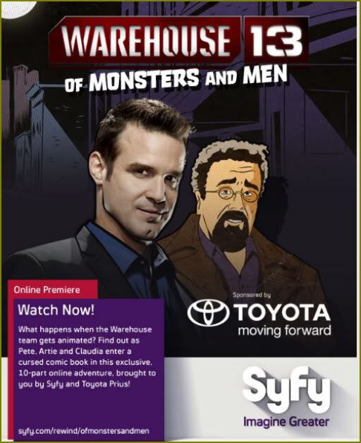 Warehouse 13: Of Monsters and Men poster