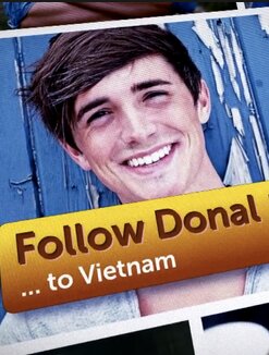 Follow Donal... to Europe poster