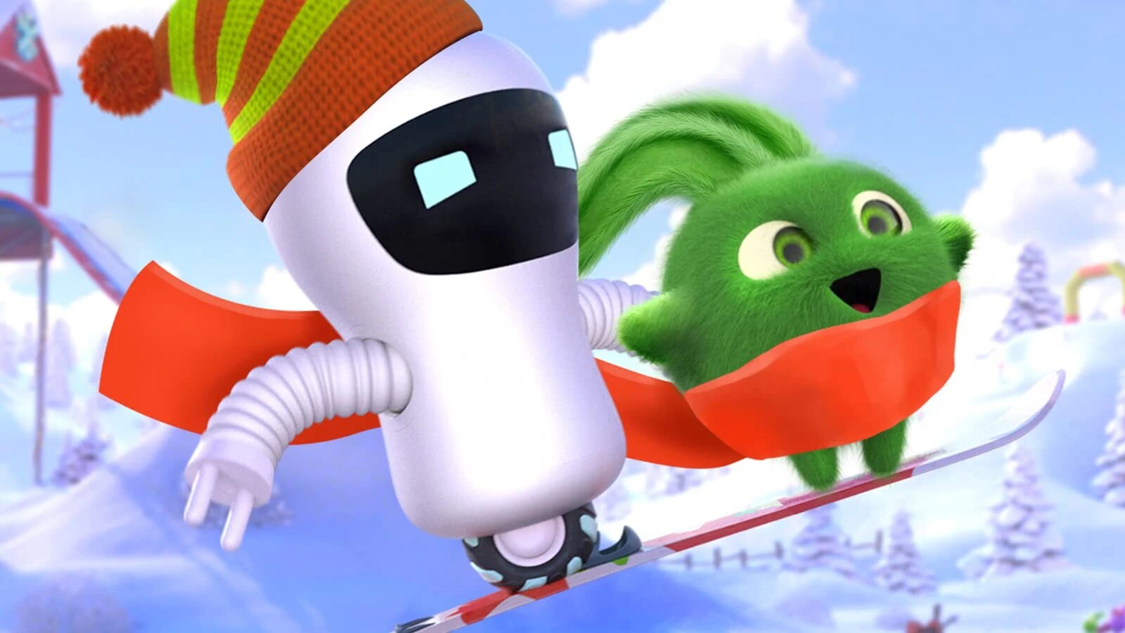Sunny Bunnies S6 E01 – Fun Ski Jumping