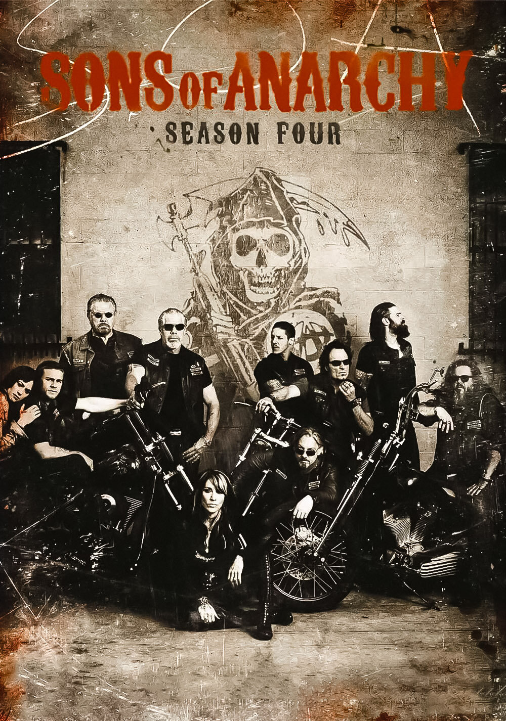 Sons of Anarchy Season 4 poster