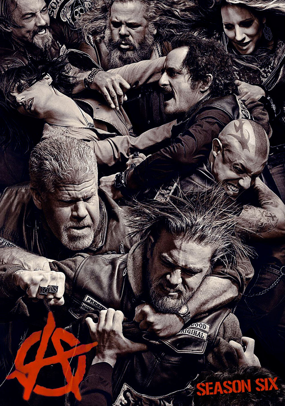 Sons of Anarchy Season 6 poster